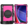 Pancerne Etui z Osłoną Ekranu do Samsung Galaxy Tab S10 Ultra różowe