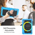 Pancerne Etui z Osłoną Ekranu do Samsung Galaxy Tab S10 Ultra niebieskie
