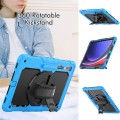 Pancerne Etui z Osłoną Ekranu do Samsung Galaxy Tab S10 Ultra niebieskie