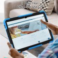 Pancerne Etui z Osłoną Ekranu do Samsung Galaxy Tab S10 Ultra niebieskie