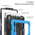 Pancerne Etui z Osłoną Ekranu do Samsung Galaxy Tab S10 Ultra niebieskie