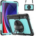 Pancerne Etui z Osłoną Ekranu do Samsung Galaxy Tab S10 Ultra miętowe