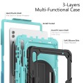 Pancerne Etui z Osłoną Ekranu do Samsung Galaxy Tab S10 Ultra miętowe