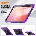 Pancerne Etui z Osłoną Ekranu do Samsung Galaxy Tab S11 Ultra fioletowe
