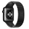 Stalowa Bransoleta Panelowa do Apple Watch 38mm/40mm/41mm - czarna