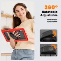 Pancerne Etui z Osłoną Ekranu do Samsung Galaxy Tab S11 Ultra czerwone