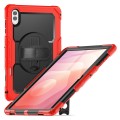 Pancerne Etui z Osłoną Ekranu do Samsung Galaxy Tab S11 Ultra czerwone