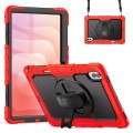 Pancerne Etui z Osłoną Ekranu do Samsung Galaxy Tab S11 Ultra czerwone