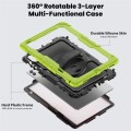 Pancerne Etui z Osłoną Ekranu do Samsung Galaxy Tab S11 Ultra zielone