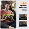 Pancerne Etui z Osłoną Ekranu do Samsung Galaxy Tab S11 Ultra zielone