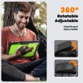 Pancerne Etui z Osłoną Ekranu do Samsung Galaxy Tab S11 Ultra zielone