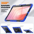 Pancerne Etui z Osłoną Ekranu do Samsung Galaxy Tab S11 Ultra granatowe