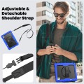 Pancerne Etui z Osłoną Ekranu do Samsung Galaxy Tab S11 Ultra granatowe
