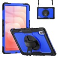 Pancerne Etui z Osłoną Ekranu do Samsung Galaxy Tab S11 Ultra granatowe