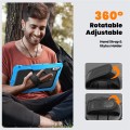 Pancerne Etui z Osłoną Ekranu do Samsung Galaxy Tab S11 Ultra niebieskie