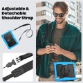 Pancerne Etui z Osłoną Ekranu do Samsung Galaxy Tab S11 Ultra niebieskie