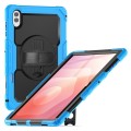 Pancerne Etui z Osłoną Ekranu do Samsung Galaxy Tab S11 Ultra niebieskie