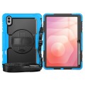Pancerne Etui z Osłoną Ekranu do Samsung Galaxy Tab S11 Ultra niebieskie