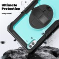 Pancerne Etui z Osłoną Ekranu do Samsung Galaxy Tab S11 Ultra niebieskie