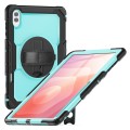 Pancerne Etui z Osłoną Ekranu do Samsung Galaxy Tab S11 Ultra niebieskie