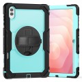 Pancerne Etui z Osłoną Ekranu do Samsung Galaxy Tab S11 Ultra niebieskie