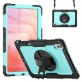 Pancerne Etui z Osłoną Ekranu do Samsung Galaxy Tab S11 Ultra niebieskie
