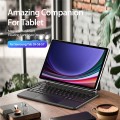 Magnetyczne etui z podświetlaną klawiaturą z touchpad DUX DUCIS do Samsung Galaxy Tab S10 Lite / Tab S10 FE