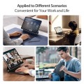 Magnetyczne etui z podświetlaną klawiaturą z touchpad DUX DUCIS do Samsung Galaxy Tab S10 Lite / Tab S10 FE