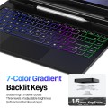 Magnetyczne etui z podświetlaną klawiaturą z touchpad DUX DUCIS do Samsung Galaxy Tab S10 Ultra