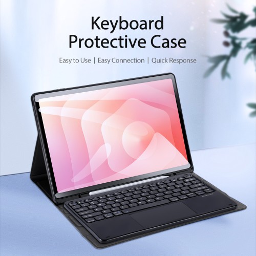 Magnetyczne etui z klawiaturą z touchpad DUX DUCIS do Samsung Galaxy Tab S11