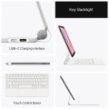 Magnetyczne etui z klawiaturą z touchpad do Samsung Galaxy Tab S10 Lite / Tab S10 FE