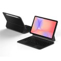 Czarne Magnetyczne etui z klawiaturą z touchpad do Samsung Galaxy Tab S10 Lite / Tab S10 FE