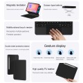 Czarne Magnetyczne etui z klawiaturą z touchpad do Samsung Galaxy Tab S10 Lite / Tab S10 FE