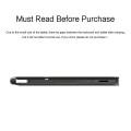 Czarne Magnetyczne etui z klawiaturą z touchpad do Samsung Galaxy Tab S10 Lite / Tab S10 FE