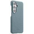MELKCO Skórzane Plecki Etui do Samsung Galaxy S26+ niebieskie