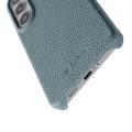 MELKCO Skórzane Plecki Etui do Samsung Galaxy S26+ niebieskie