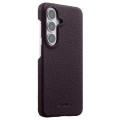 MELKCO Skórzane Plecki Etui do Samsung Galaxy S26+ fioletowe