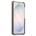 MELKCO Skórzane Plecki Etui do Samsung Galaxy S26+ szare