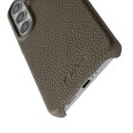 MELKCO Skórzane Plecki Etui do Samsung Galaxy S26+ szare
