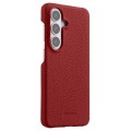 MELKCO Skórzane Plecki Etui do Samsung Galaxy S26+ czerwone