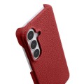 MELKCO Skórzane Plecki Etui do Samsung Galaxy S26+ czerwone