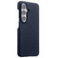 MELKCO Skórzane Plecki Etui do Samsung Galaxy S26+ granatowe