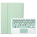 Zielony Pokrowiec Etui Klawiatura z TouchPad do Samsung Galaxy Tab S10 Lite / Tab S10 FE