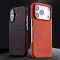 Skórzane Etui Melkco do iPhone 17 Pro Max MagSafe czerwone