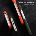 Skórzane Etui Melkco do iPhone 17 Pro Max MagSafe czerwone