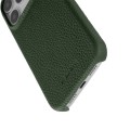 Skórzane Etui Melkco do iPhone 17 Pro Max MagSafe zielone