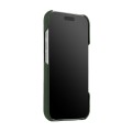 Skórzane Etui Melkco do iPhone 17 Pro Max MagSafe zielone
