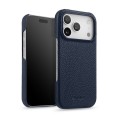 Skórzane Etui Melkco do iPhone 17 Pro Max MagSafe granatowe