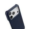 Skórzane Etui Melkco do iPhone 17 Pro Max MagSafe granatowe