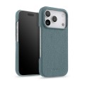 Skórzane Etui Melkco do iPhone 17 Pro Max MagSafe niebieskie
